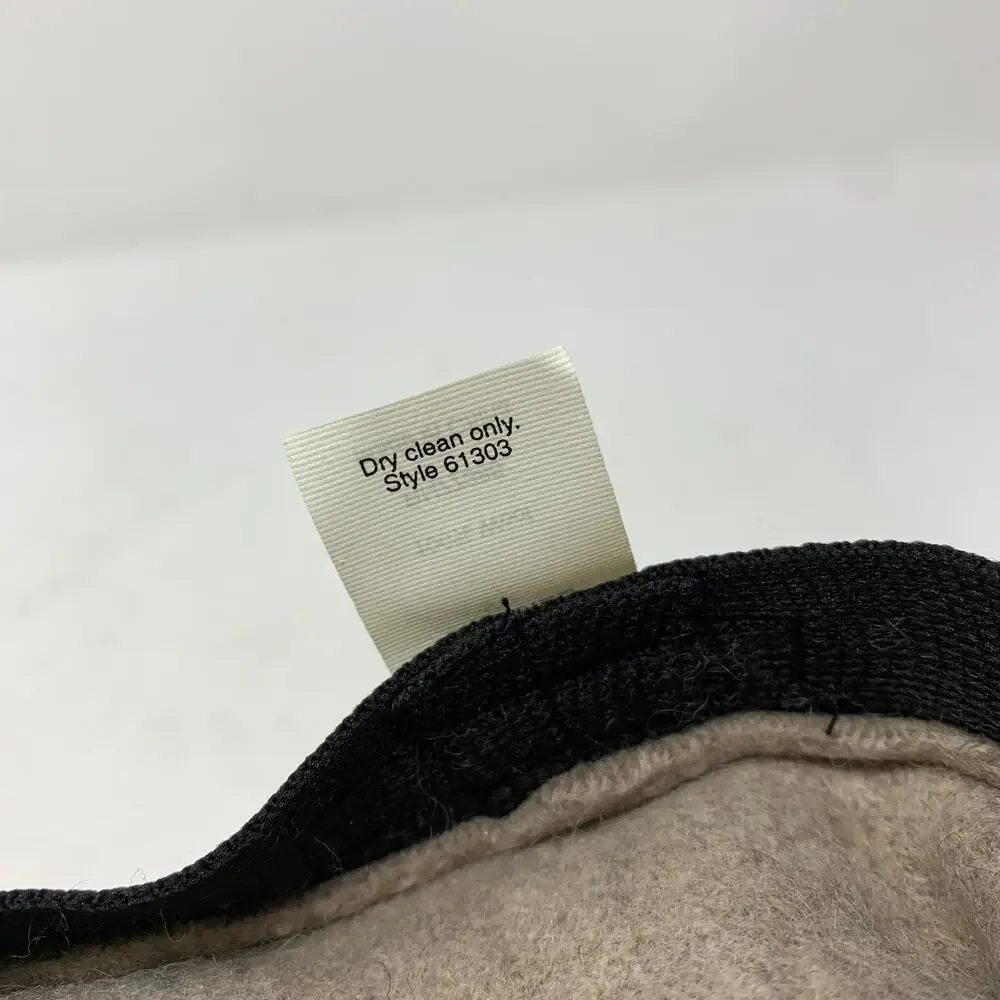 J.Crew Bucket Hat Womens One Size Beige Cream 100% Wool